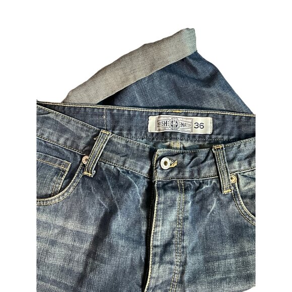 Parish Nation Men's 36‎ Distressed Shorts - Picture 1 of 6